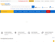 Tablet Screenshot of lightonline.com.au